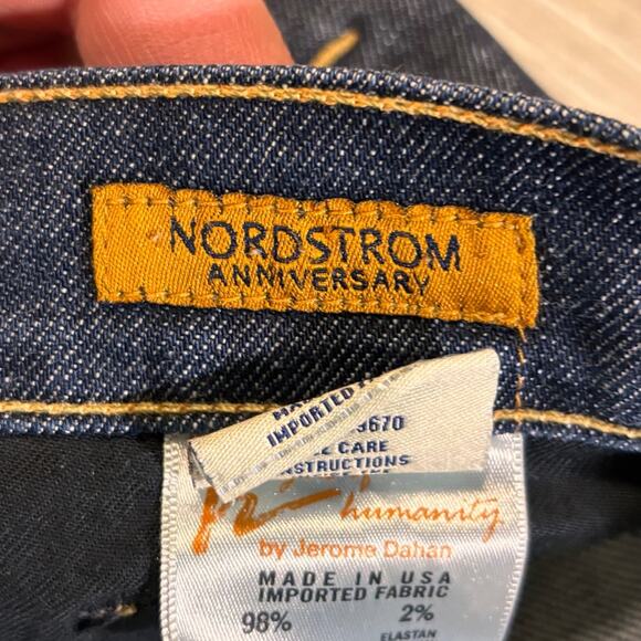 7 For All Mankind Anniversary Nic Nac 109 Stretch Low-Rise Stretch Flare - 32 - Picture 5 of 13